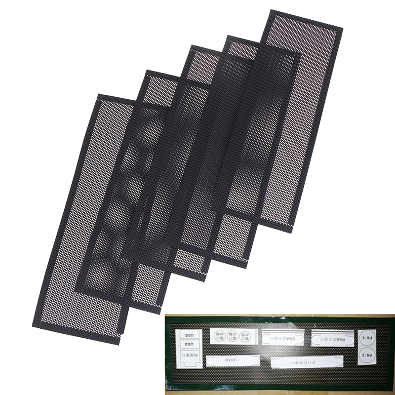 Dust Filter Pc - - 5PCS PVC-stoffilter Universele DIY-schild-achterplaat voor