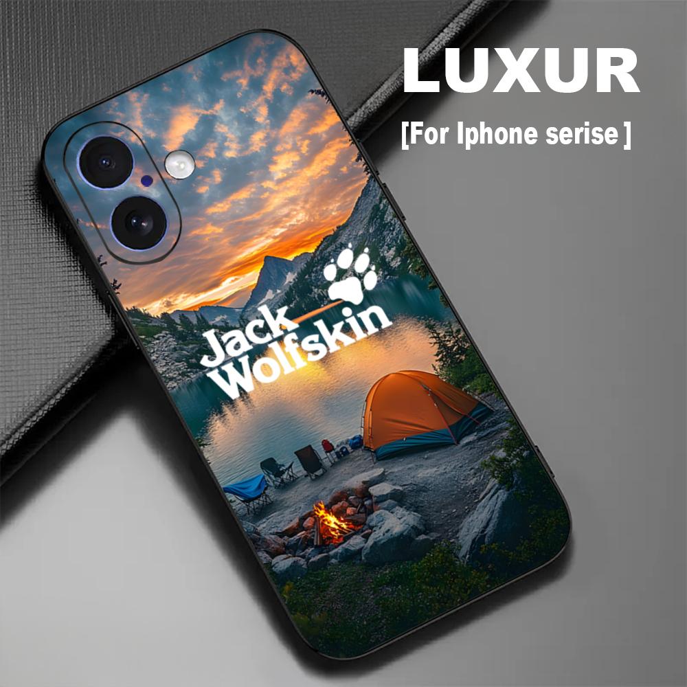 Mini Pc Case - Brand Jack W-Wolfskin telefoonhoesje voor iPhone
