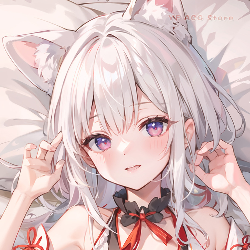 Case Fans - Azur Lane Yukikaze Dakimakura Cover Dubbelzijdig