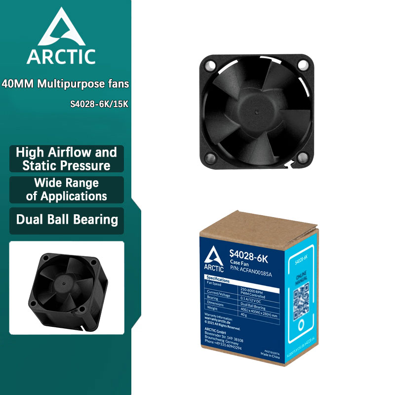 ARCTICS S4028 computerkastvent - Case Fan Controller recensie en prijs