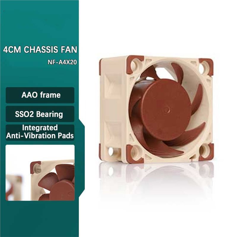 Ultrakleine 40 mm NF-A4x20 PWM - Case Fan Controller recensie en prijs