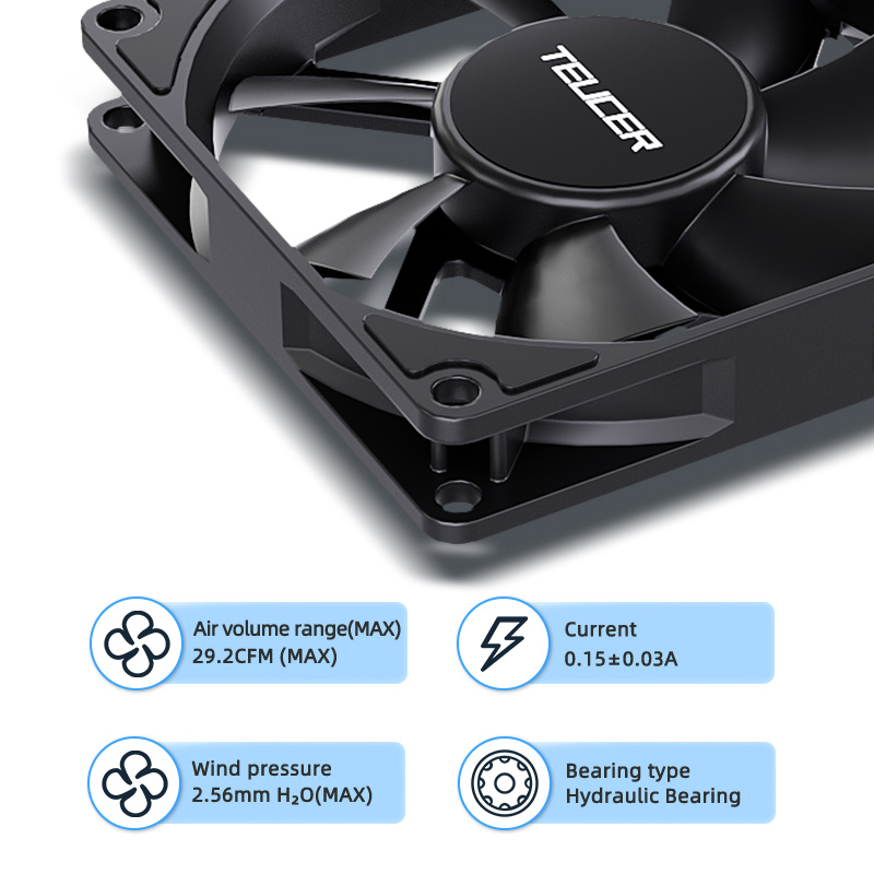 Teucer UT-8015 8 CM Chassis Fa - Pc Chassis recensie en prijs